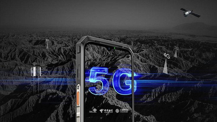 AORO遨游A18三防手机引入了5G全网通技术